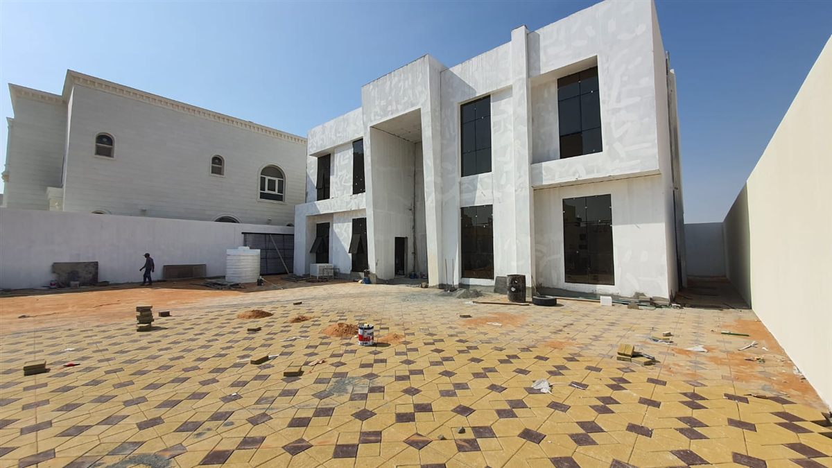Villa construction project completed by Abu Ashir General Contracting in Abu Dhabi